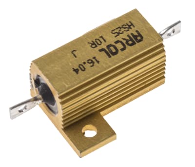 Product image for HS25 AL HOUSE WIREWOUND RESISTOR,10R 25W