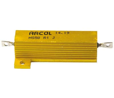 Product image for HS50 AL HOUSE WIREWOUND RESISTOR,R1 50W