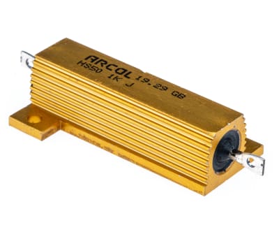 Product image for HS50 AL HOUSE WIREWOUND RESISTOR,1K 50W