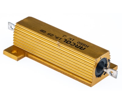 Product image for HS50 AL HOUSE WIREWOUND RESISTOR,1K 50W