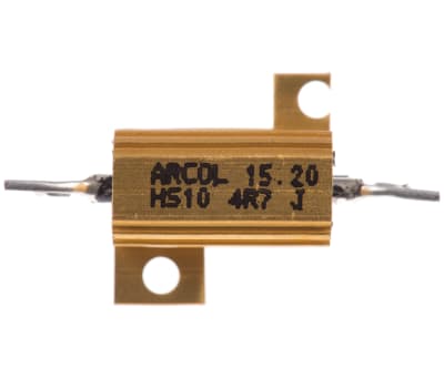 Product image for HS10 AL HOUSE WIREWOUND RESISTOR,4R7 10W