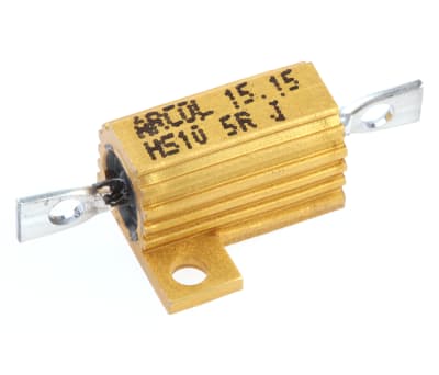 Product image for HS10 AL HOUSE WIREWOUND RESISTOR,5R0 10W