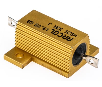 Product image for HS25 AL HOUSE WIREWOUND RESISTOR,33R 25W