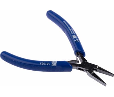 Product image for ESD Flat nose plier 120mm