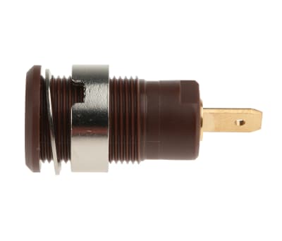 Product image for 4mm Safety Socket SLB4-F Brown