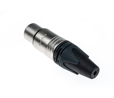 Product image for 3-POLE FEMALE XLR CABLE CONNECTOR