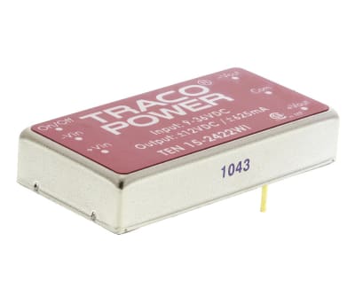 Product image for TEN15-2422WI DC-DC,9-36Vin +/-12Vout,15W