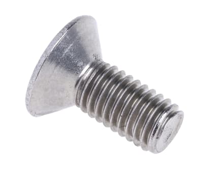 Product image for A2s/steel hex skt csk head screw,M5x12mm