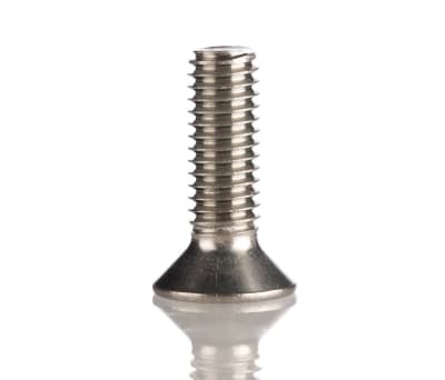 Product image for A2s/steel hex skt csk head screw,M5x16mm