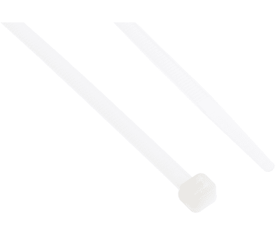 Product image for Natural nylon cable tie, 368x4.8mm