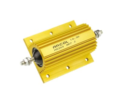 Product image for HS200 WIREWOUND RESISTOR,4R7 200W