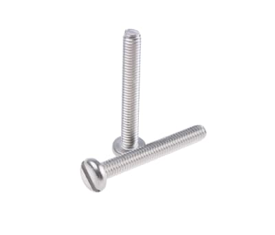 Product image for A4 s/steel slot pan head screw,M4x30mm