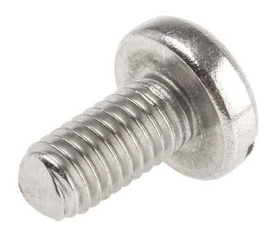 Product image for A4 s/steel slot pan head screw,M5x10mm