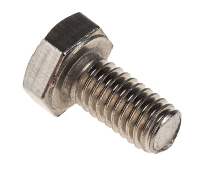 Product image for A4 s/steel hexagon set screw,M6x12mm