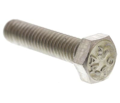 Product image for A4 s/steel hexagon set screw,M6x25mm