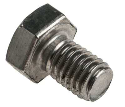 Product image for A4 s/steel hexagon set screw,M8x12mm