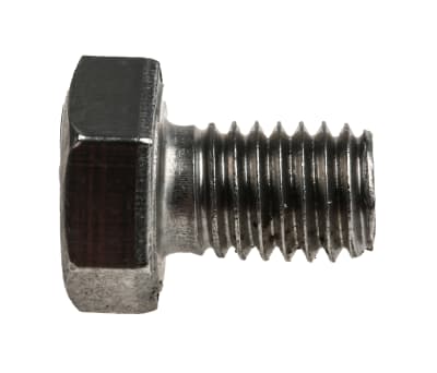 Product image for Plain Stainless Steel Hex Hex Bolt, M8 x 12mm