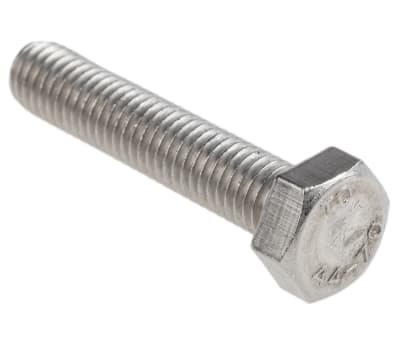Product image for A4 s/steel hexagon set screw,M8x40mm