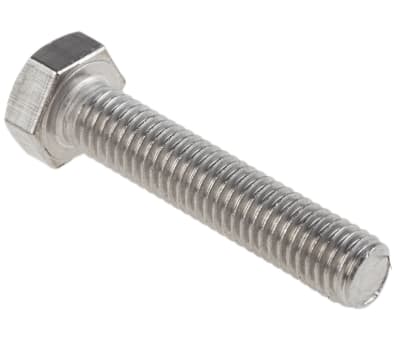 Product image for A4 s/steel hexagon set screw,M8x40mm