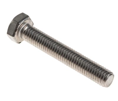 Product image for A4 s/steel hexagon set screw,M8x50mm