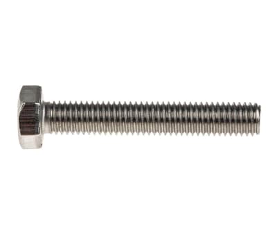 Product image for A4 s/steel hexagon set screw,M8x50mm