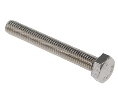 Product image for A4 s/steel hexagon set screw,M8x60mm