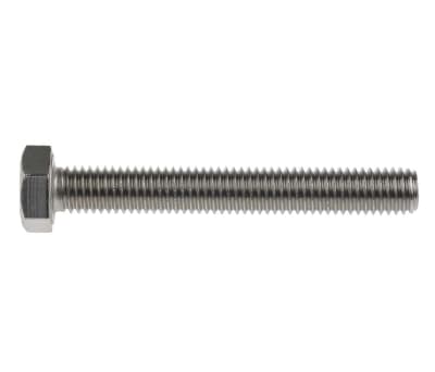 Product image for A4 s/steel hexagon set screw,M8x60mm