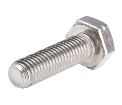 Product image for A4 s/steel hexagon set screw,M10x35mm