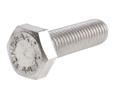 Product image for A4 s/steel hexagon set screw,M10x35mm