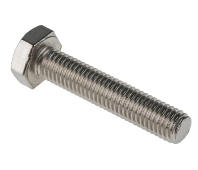 Product image for A4 s/steel hexagon set screw,M10x50mm