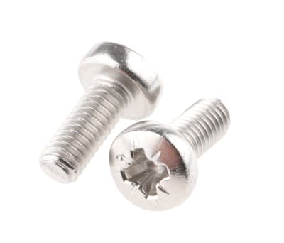 Product image for A4 s/steel cross pan head screw,M4x10mm