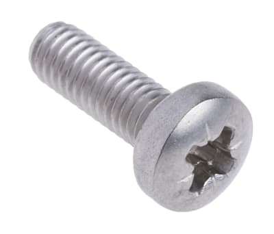 Product image for A4 s/steel cross pan head screw,M4x12mm