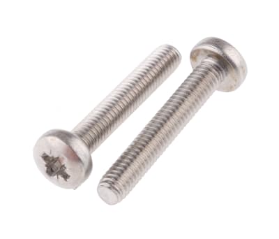 Product image for A4 s/steel cross pan head screw,M4x25mm