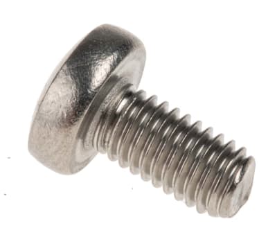 Product image for A4 s/steel cross pan head screw,M5x10mm