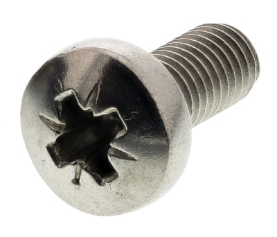 Product image for A4 s/steel cross pan head screw,M5x12mm