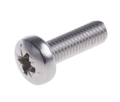 Product image for A4 s/steel cross pan head screw,M5x16mm