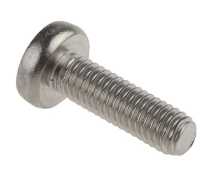 Product image for A4 s/steel cross pan head screw,M6x20mm