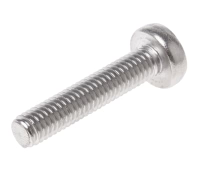 Product image for A4 s/steel cross pan head screw,M6x30mm