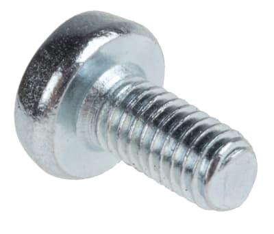 Product image for Cross recess pan head screw,steel,M3x6