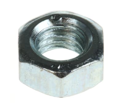 Product image for Full nut,BZP steel,M5