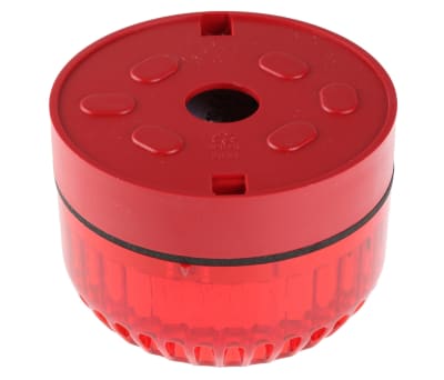 Product image for Fulleon Solex Red Xenon Beacon, 9 → 60 V dc, Flashing, Surface Mount