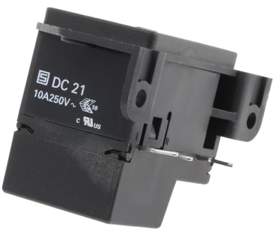 Product image for INLET, LINE SWITCH,PCB MOUNT,NON-ILL