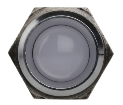 Product image for 22mm tri-colour LED bright chrome,24Vdc