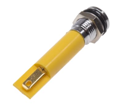 Product image for YellowLED bright satin chr prominent,24V