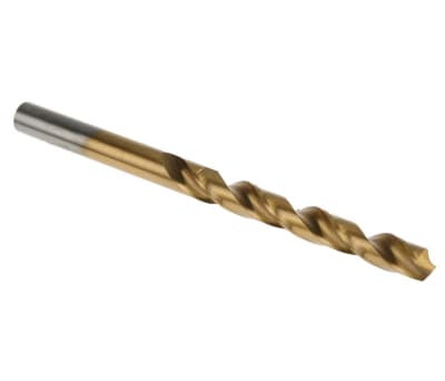 Product image for TiN coated HSS drill,5.3mm dia