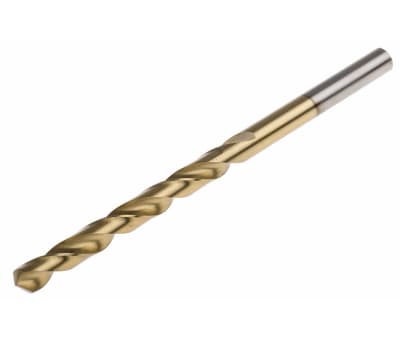 Product image for TiN coated HSS drill,4.9mm dia