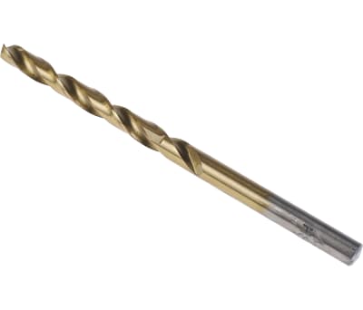 Product image for TIN COATED HSS DRILL,4.8MM DIA