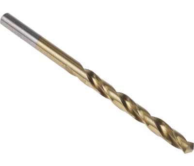 Product image for TiN coated HSS drill,5.7mm dia