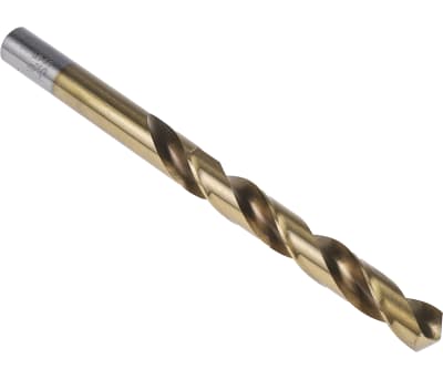 Product image for TiN coated HSS drill,10.5mm dia