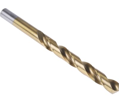 Product image for TiN coated HSS drill,11.0mm dia